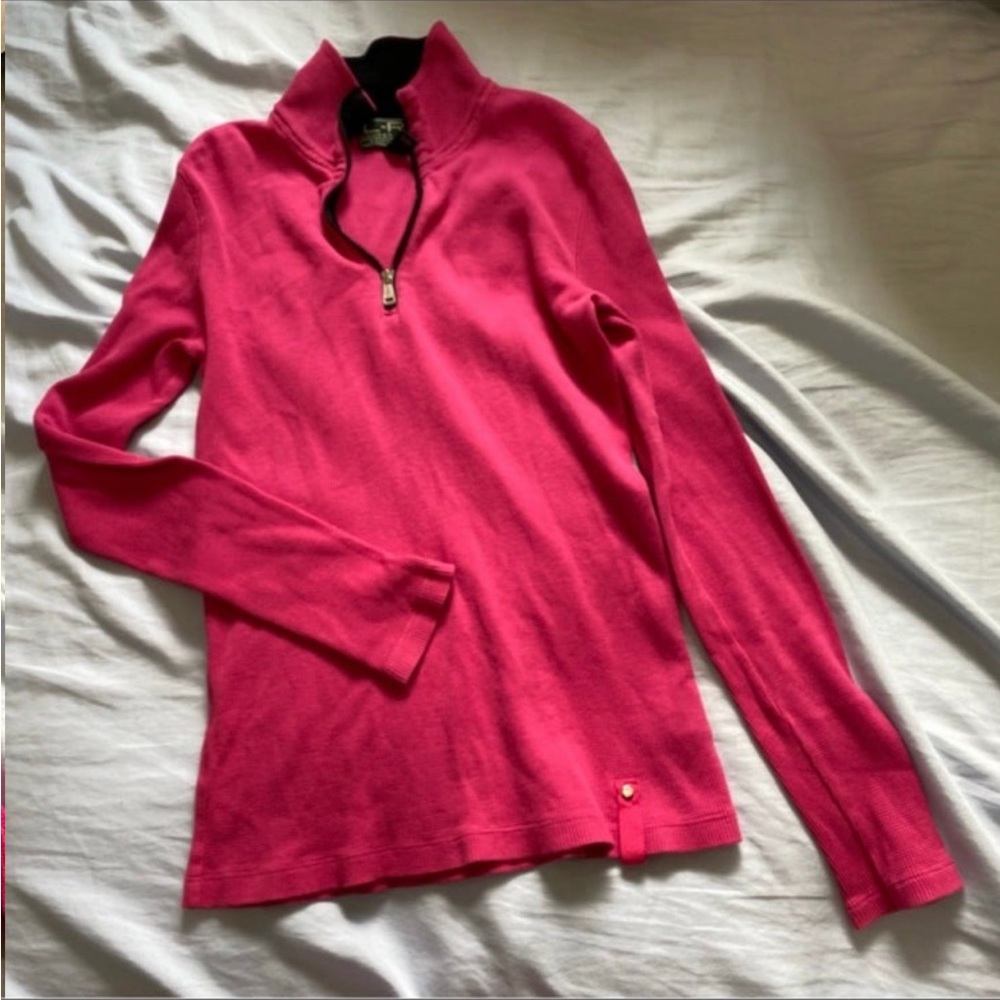 - Ralph Lauren Active 1/4  Zip Top size Small